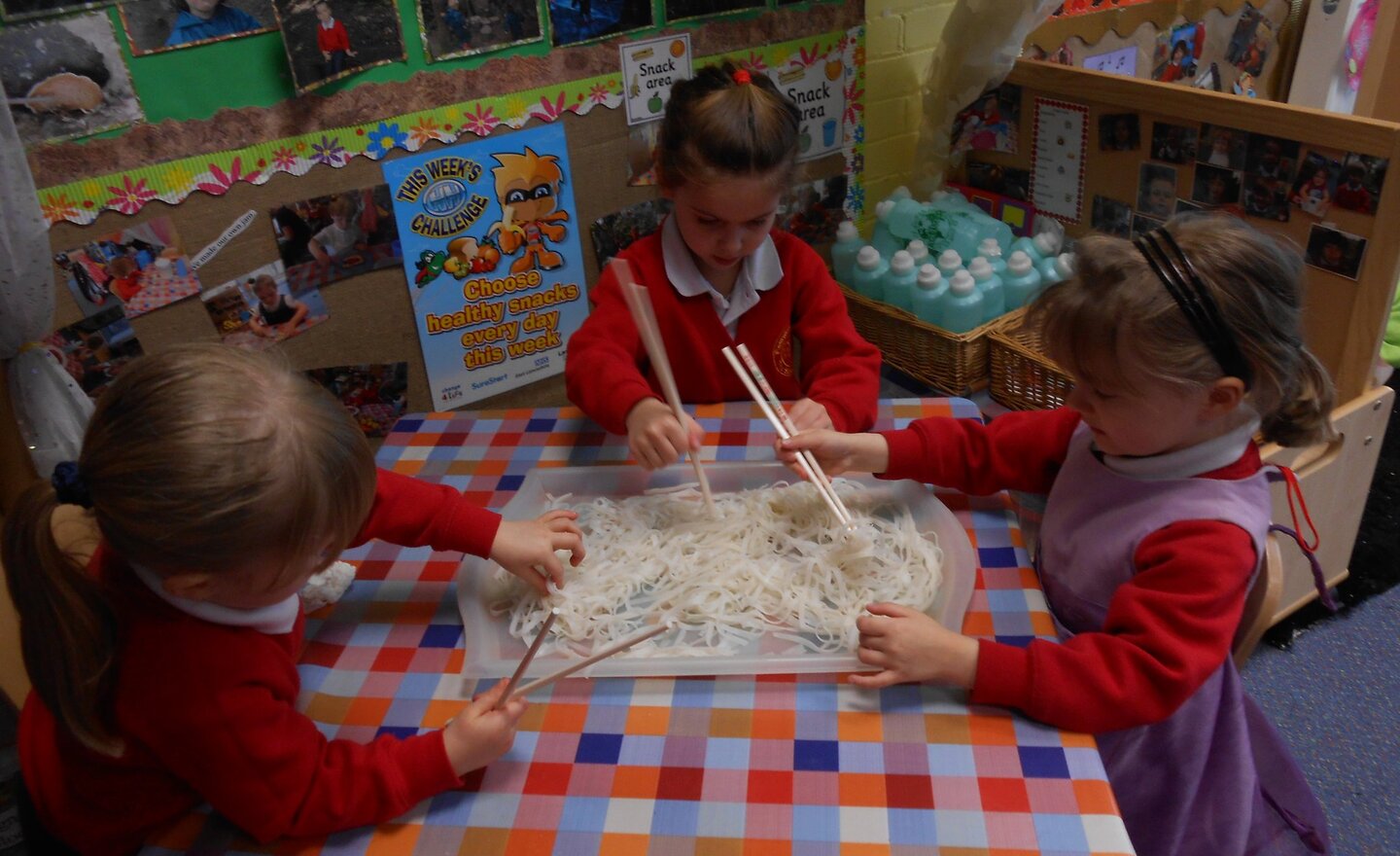 Image of Chop Sticks are fun!